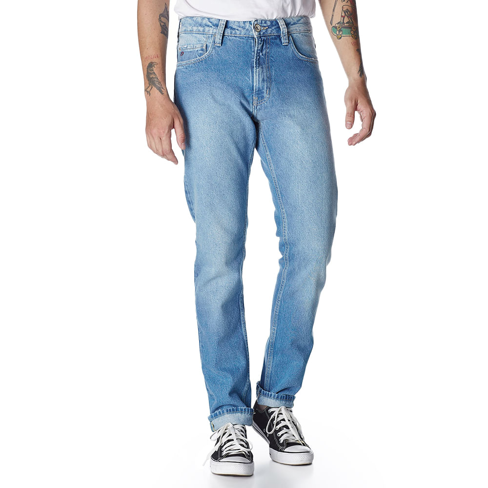 Calça Jeans Masculina Convicto Regular Skinny Sem elastano